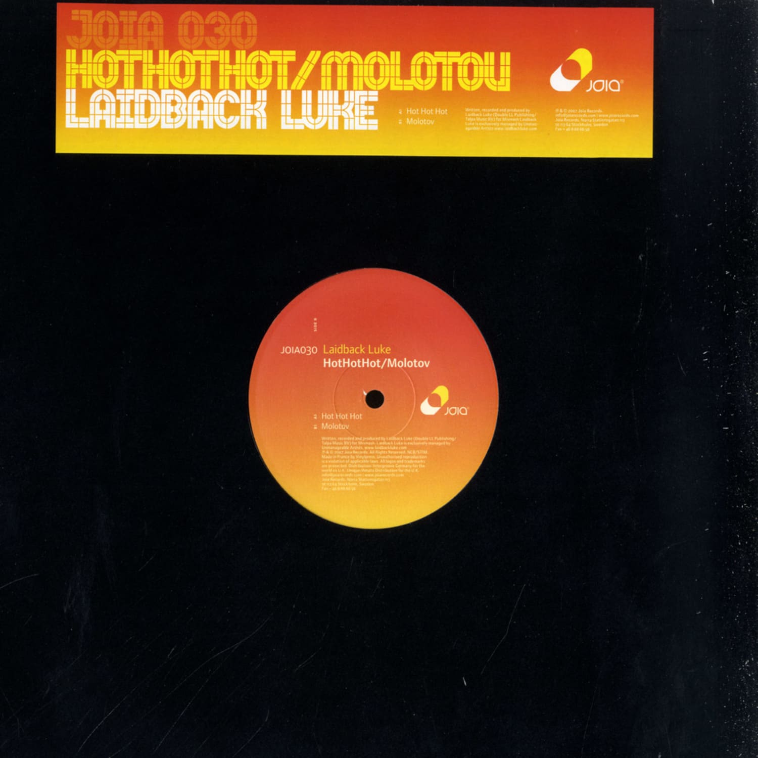 Laidback Luke - HOT HOT HOTTER / MOLOTOV