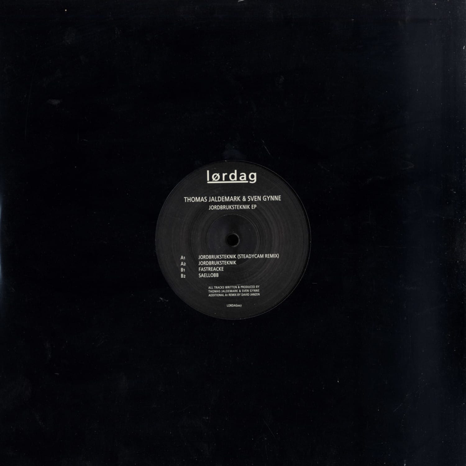 Thomas Jaldemark & Sven Gynne - JORDBRUKSTEKNIK EP