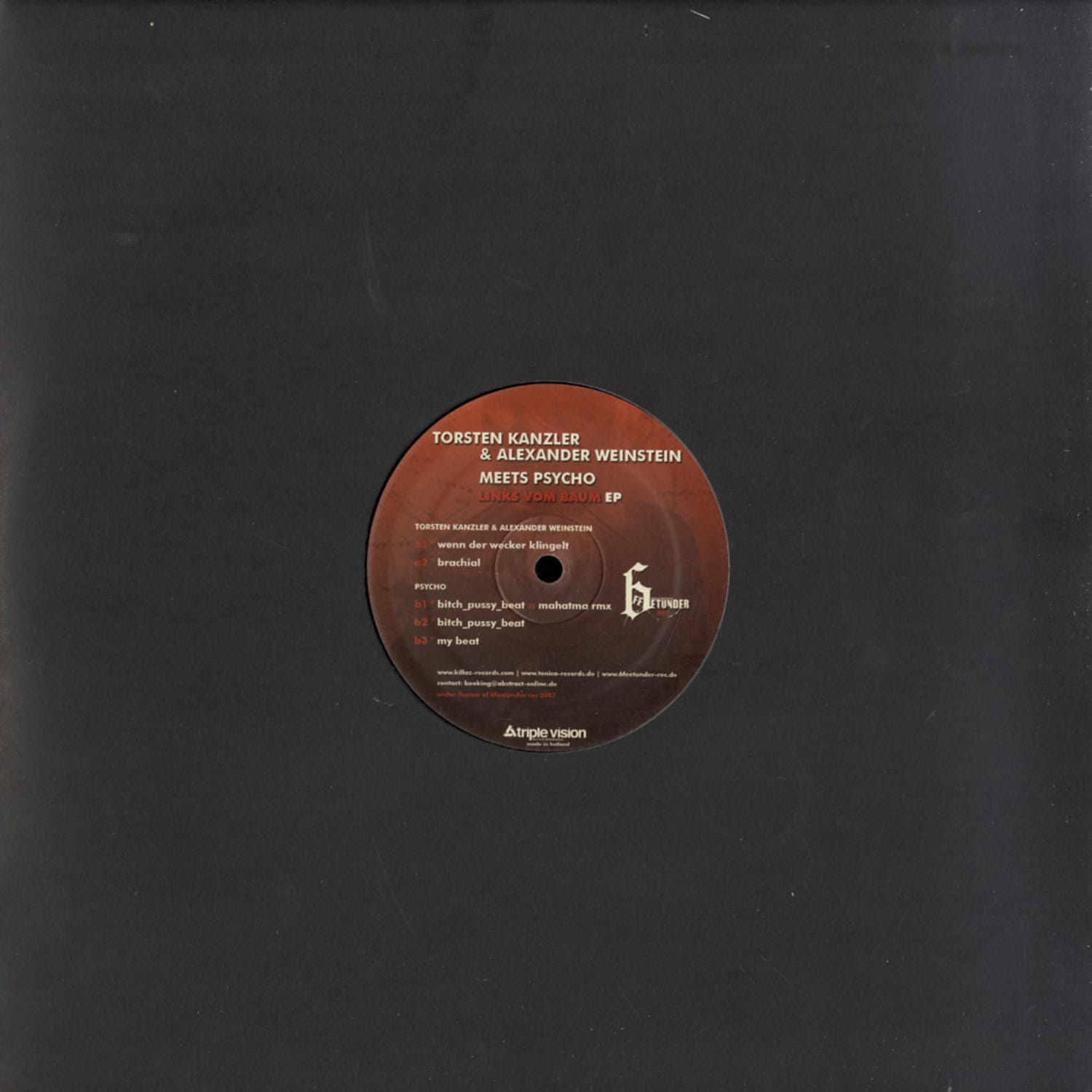 T.Kanzler & A. Weinstein / Psycho - LINKS VOM BAUM EP