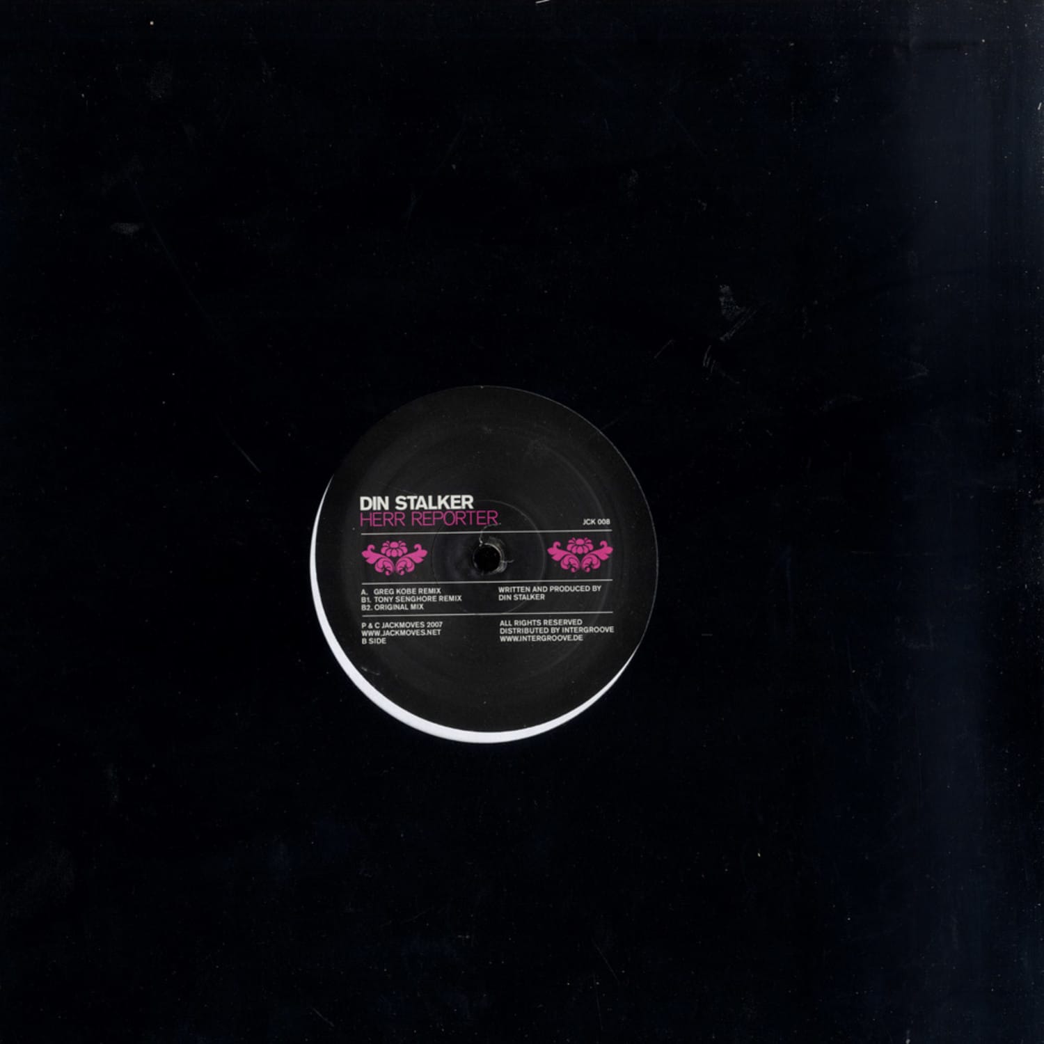 Din Stalker - HERR REPORTER / / INCL RMXS BY GREG KOBE & TONY SENGHORE