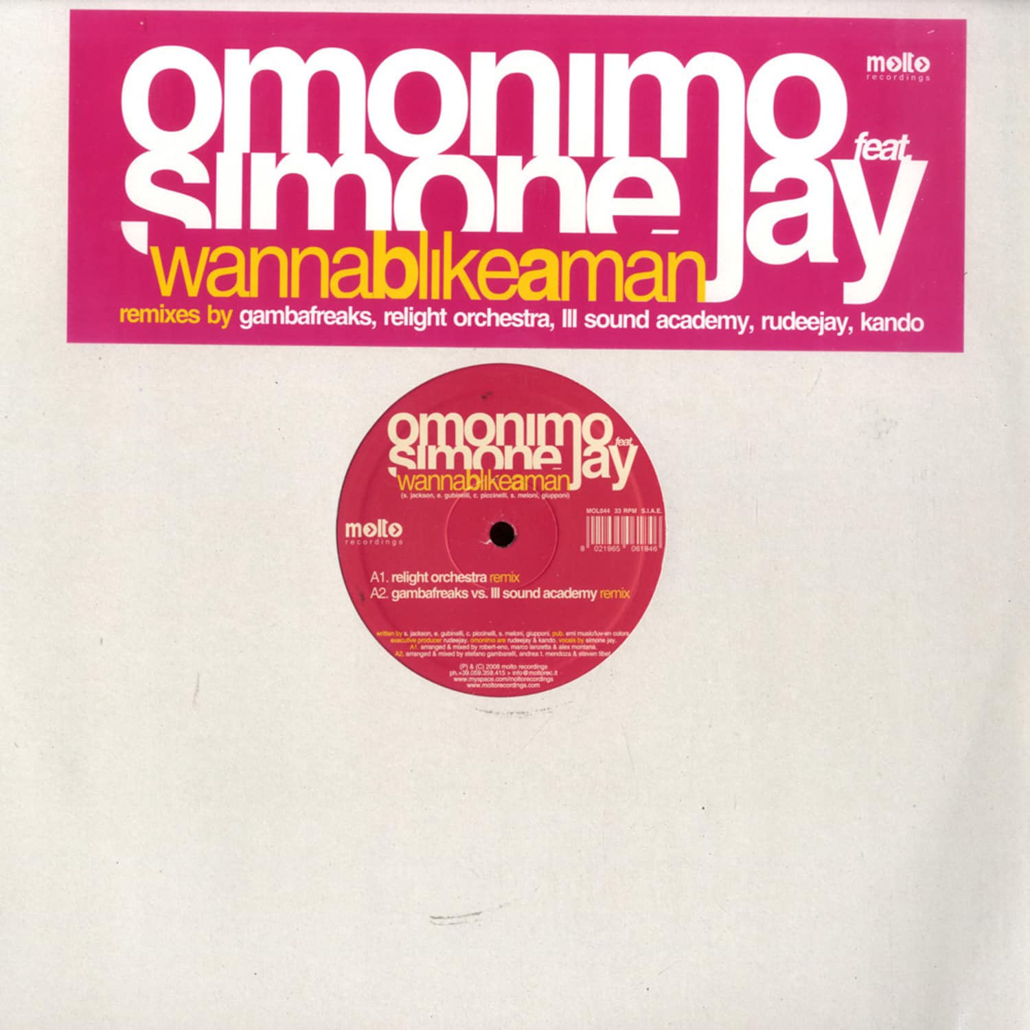 Omonimo Feat. Simon Jay - WANNA B LIKE A MAN