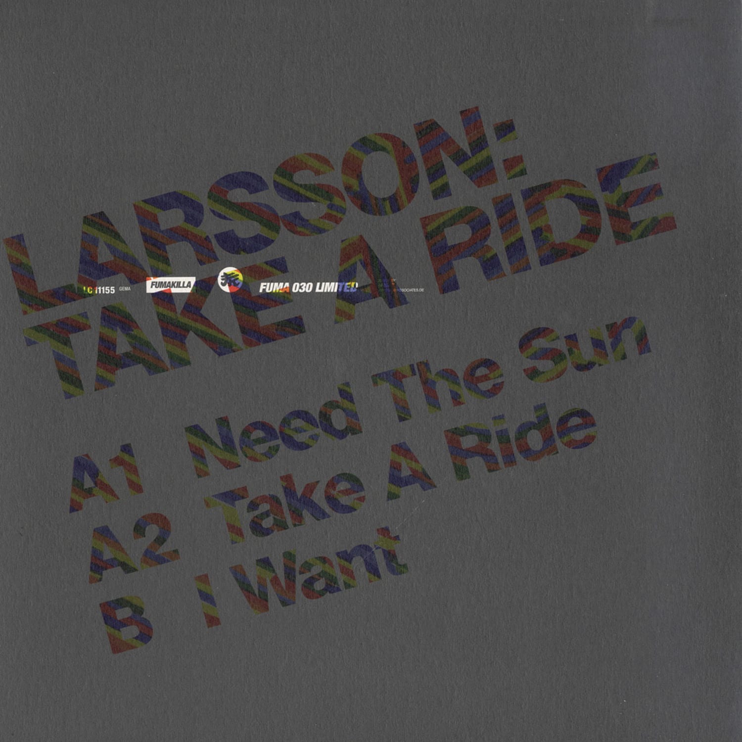 Larsson - TAKE A RIDE