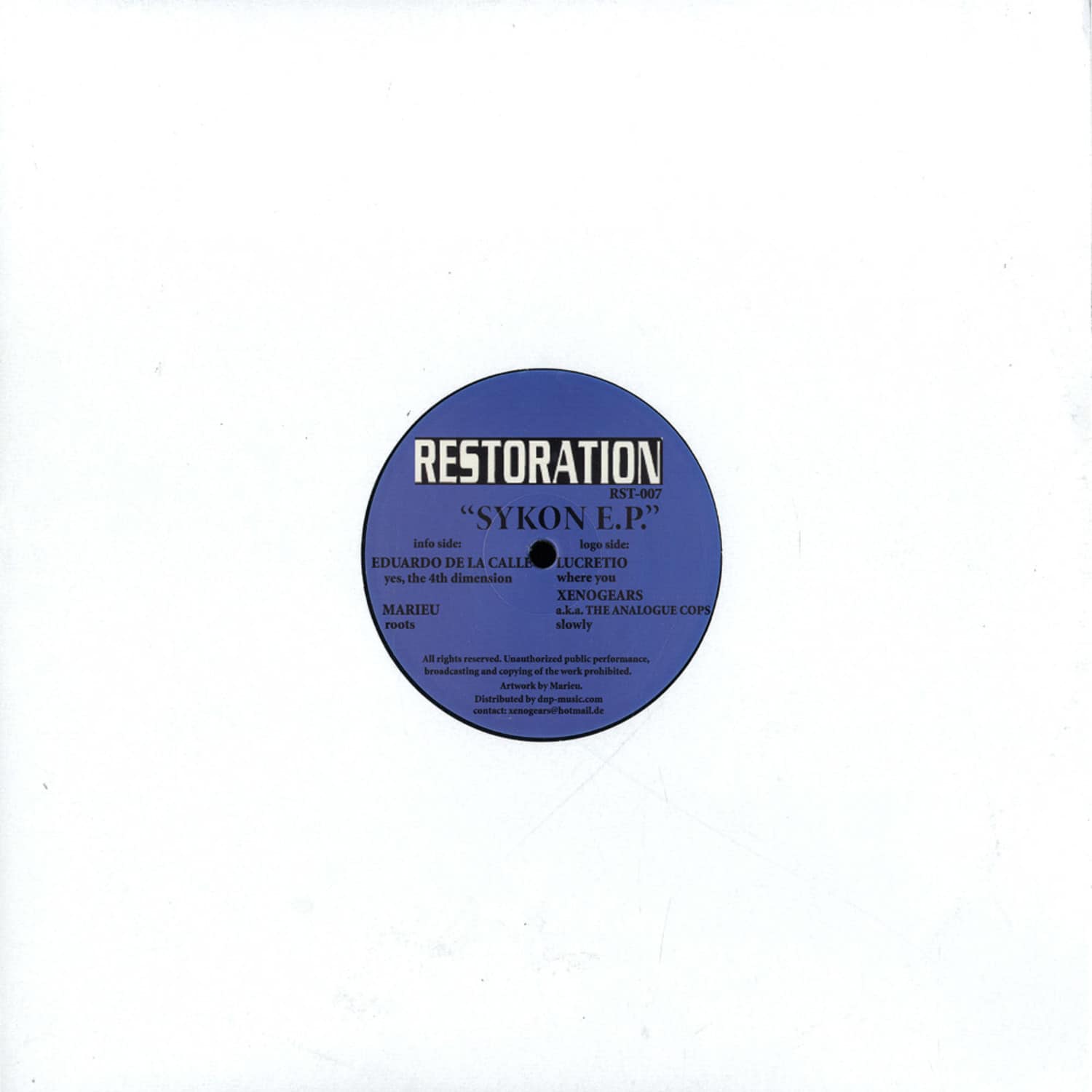 Various Artists - SYKON EP