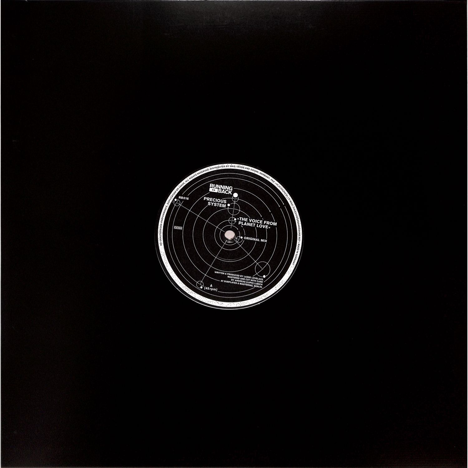 Precious System - THE VOICE FROM PLANET LOVE