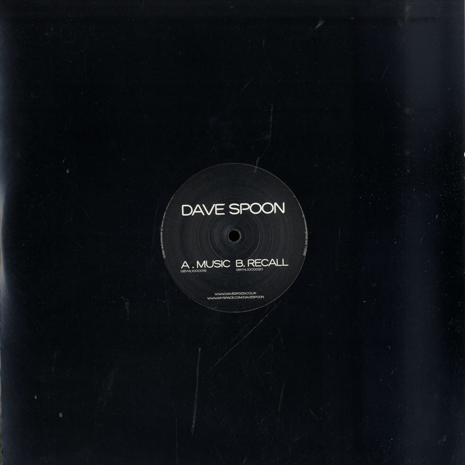Dave Spoon - MUSIC / RECALL