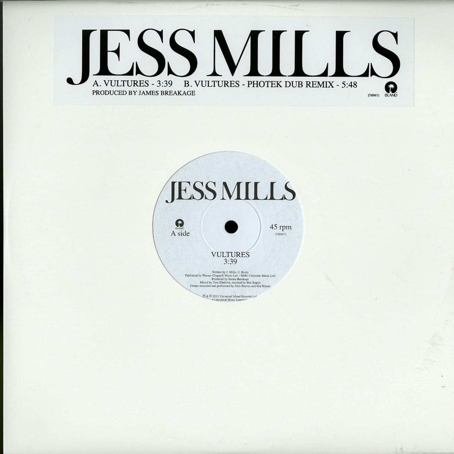 Jess Mills - VULTURES