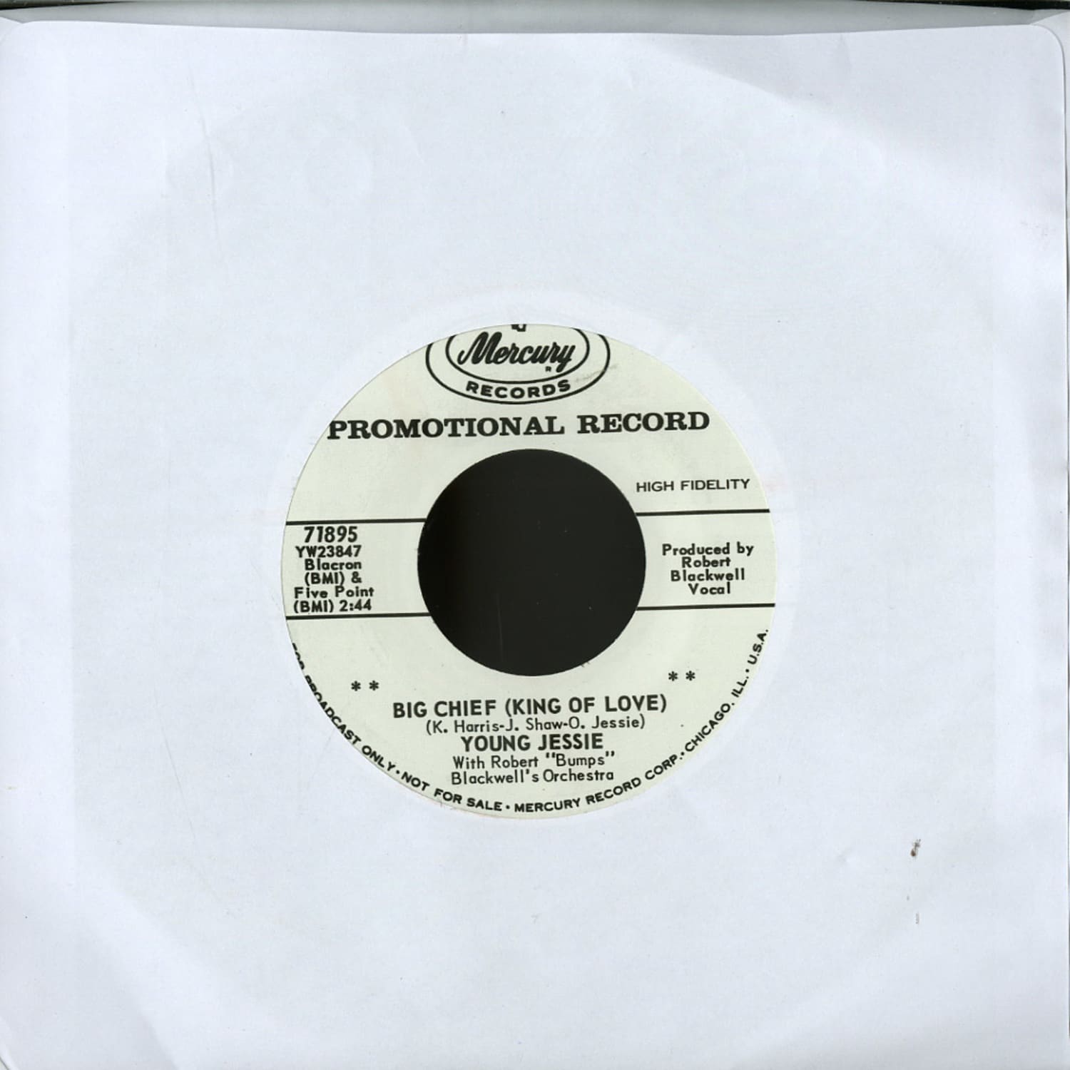 Young Jessie - BIG CHIEF / TEACHER GIMMIE BACK 