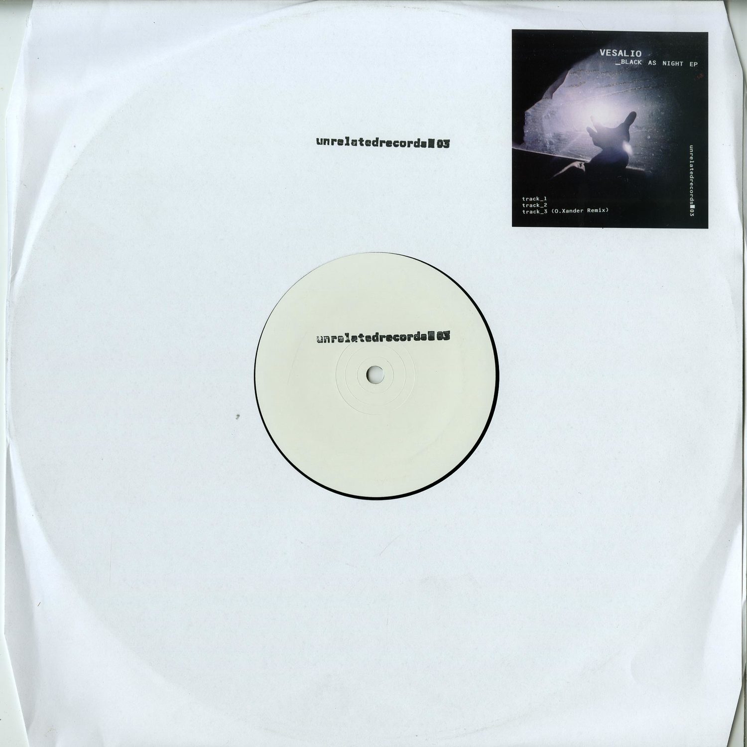 Vesalio - BLACK AS NIGHT EP 
