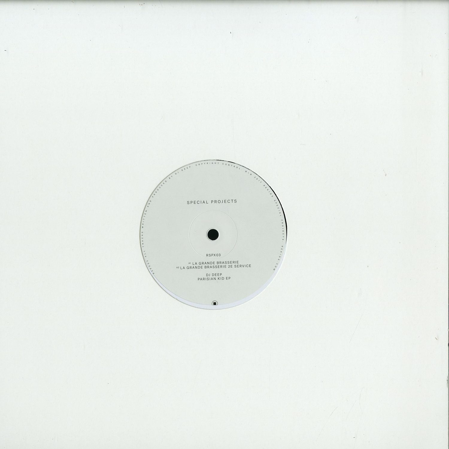 DJ Deep - PARISIAN KID EP 
