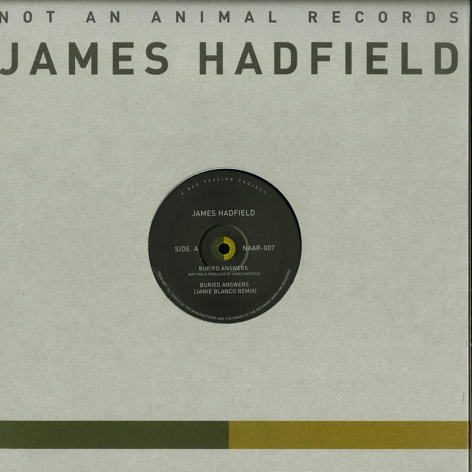 James Hadfield - BURIED ANSWERS