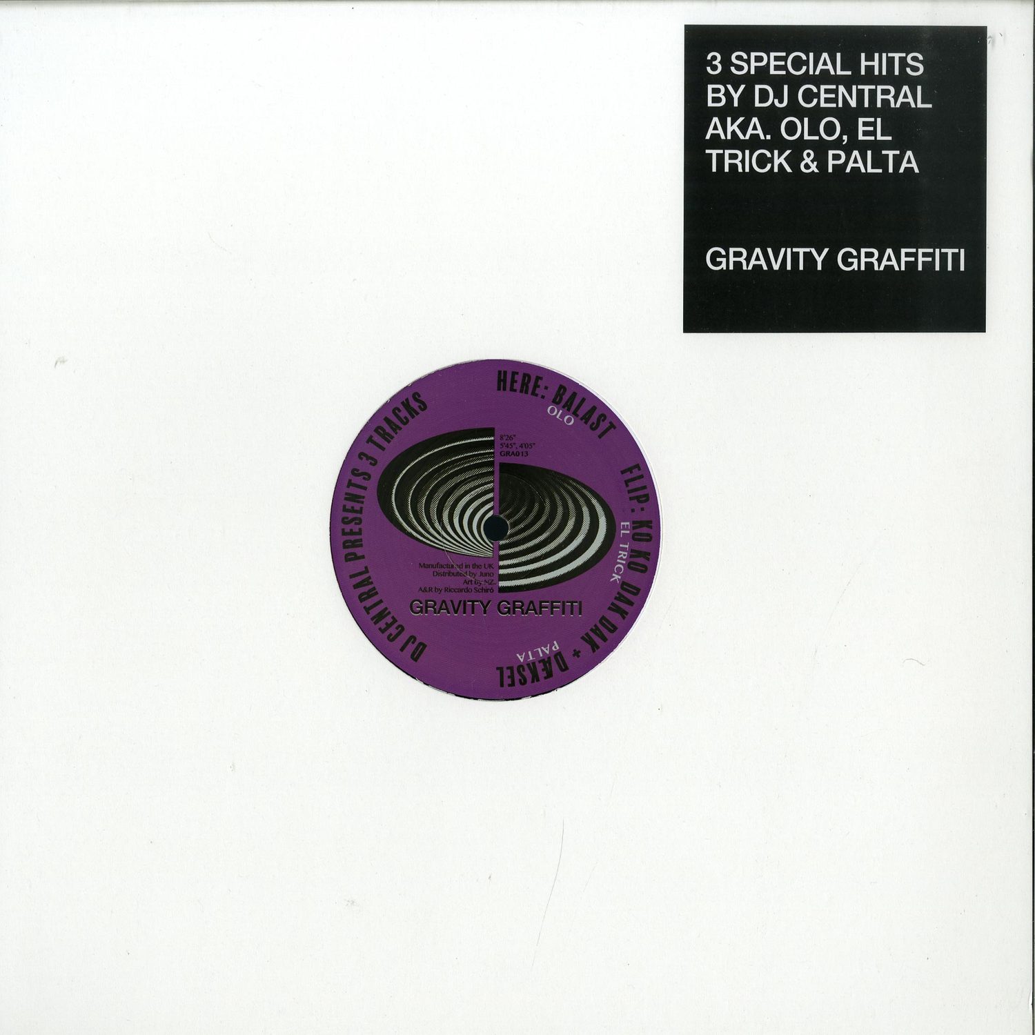 DJ Central / Olo / El Trick / Palta - PRESENTS 3 TRACKS