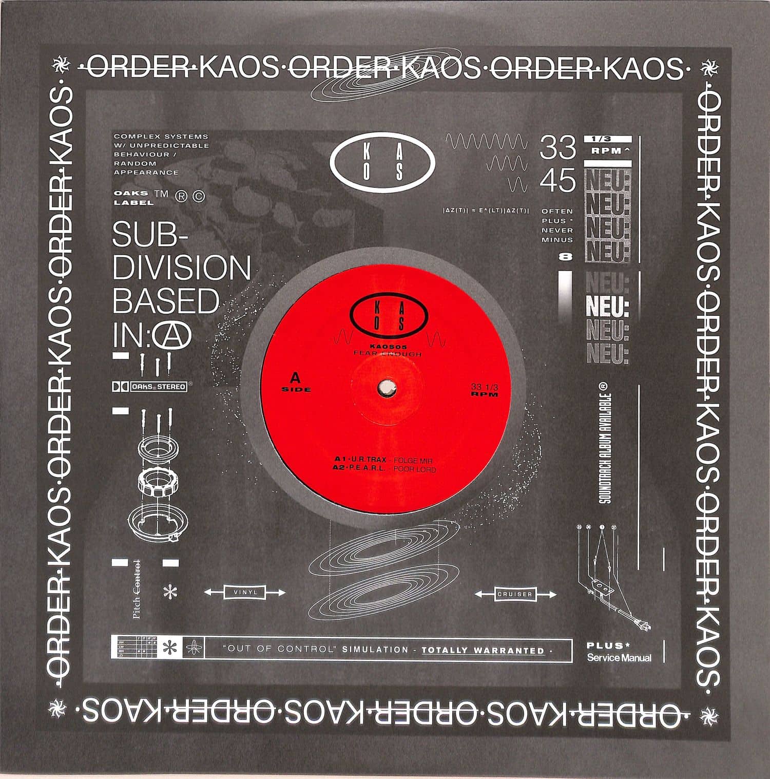 u.r.trax / P.E.A.R.L. / DIMI / OnScreenActor - FEAR ENOUGH