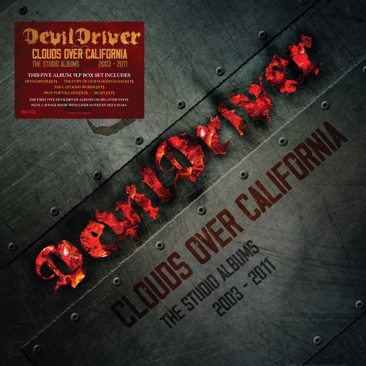 DevilDriver - CLOUDS OVER CALIFORNIA:THE STUDIO ALBUMS2003-2011 