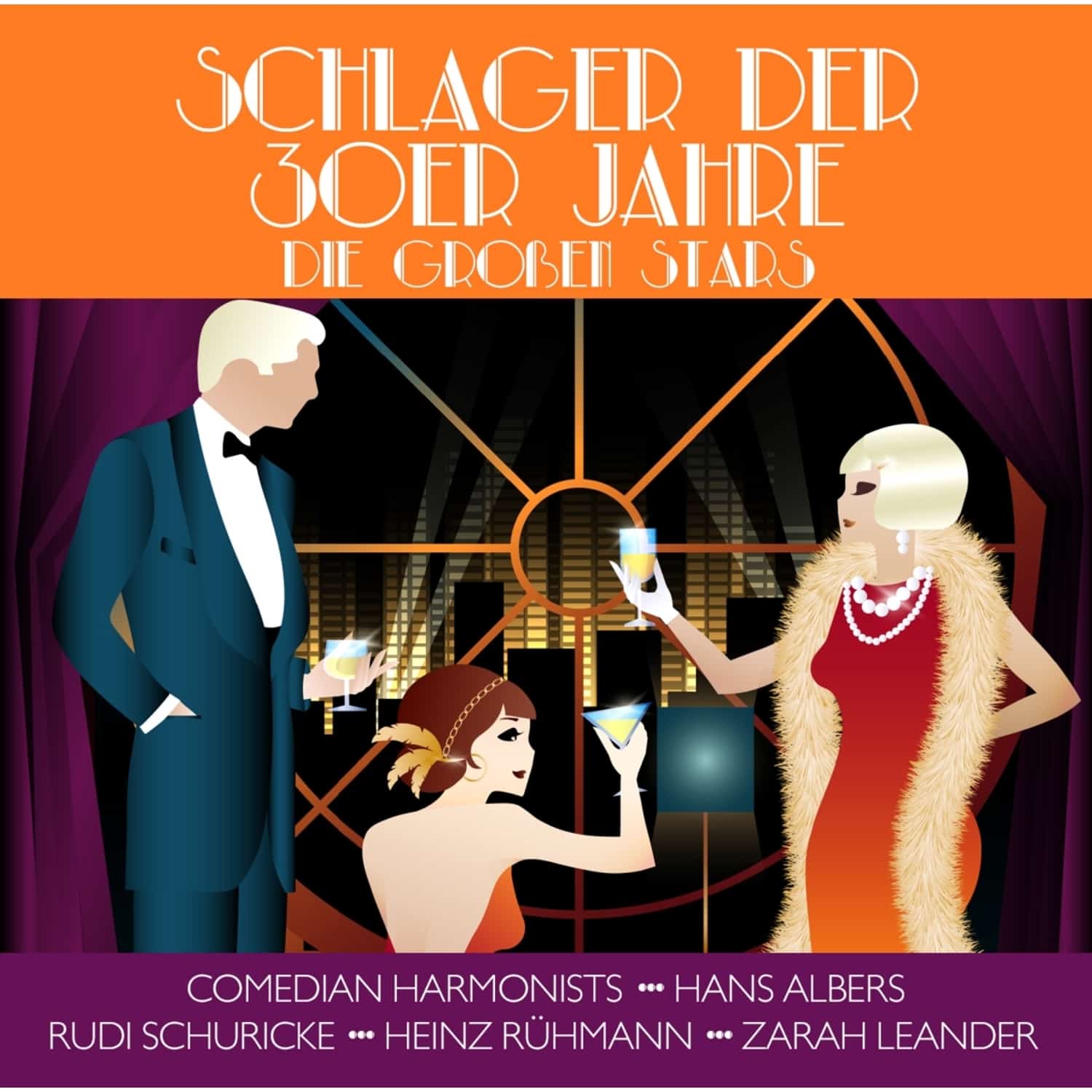 Comedian Harmonists-Hans Albers-Rudi Schuricke - DIR GROSSEN SNGER DER 30ER JAHRE 