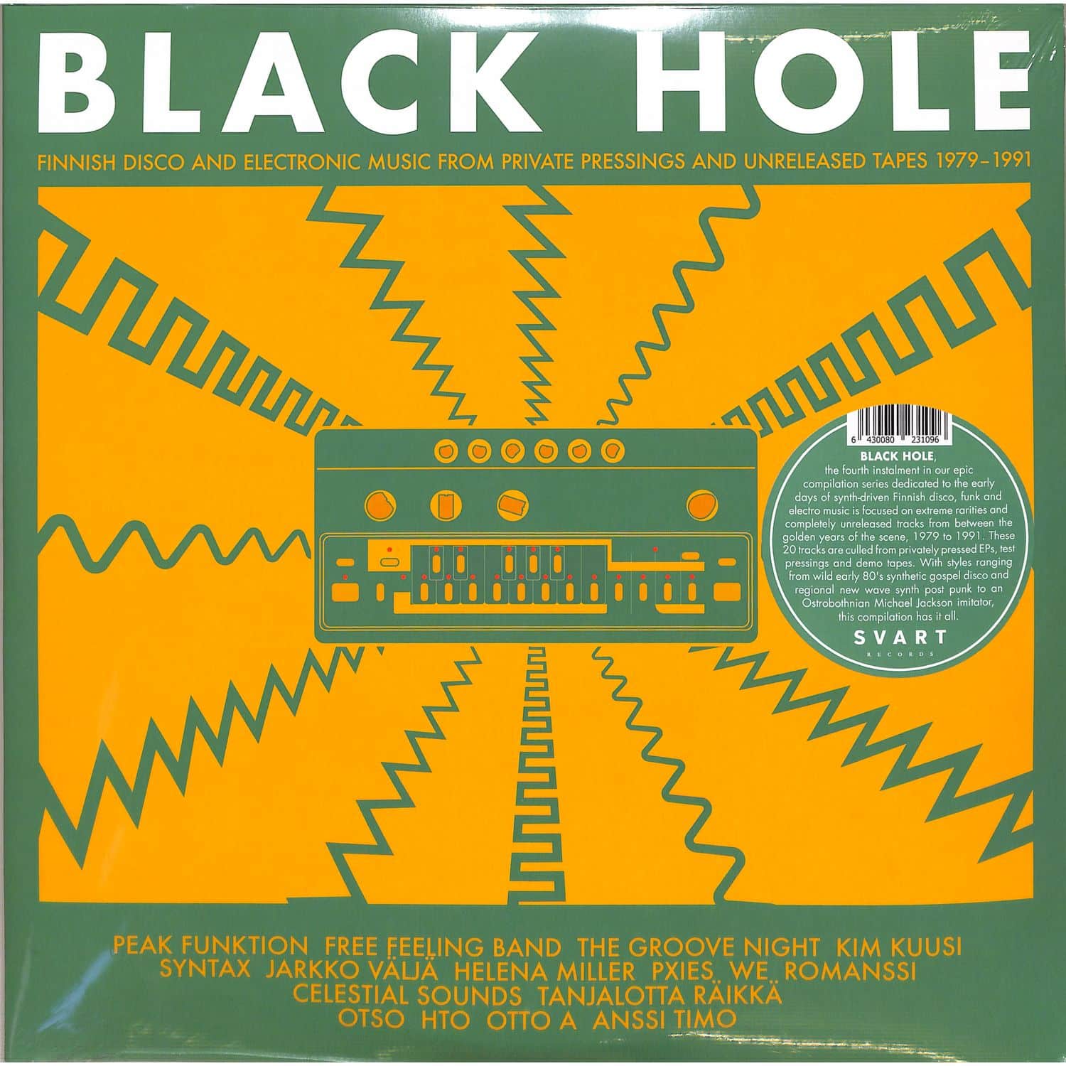 Various Artists - BLACK HOLE - FINNISH DISCO AND ELECTRONIC MUSIC 1979-1991 