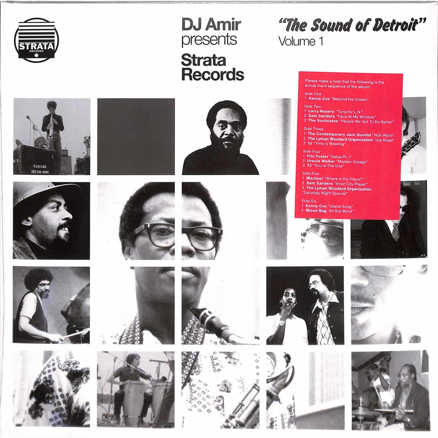 Various - DJ AMIR PRESENTS STRATA RECORDS-THE SOUND OF DE 