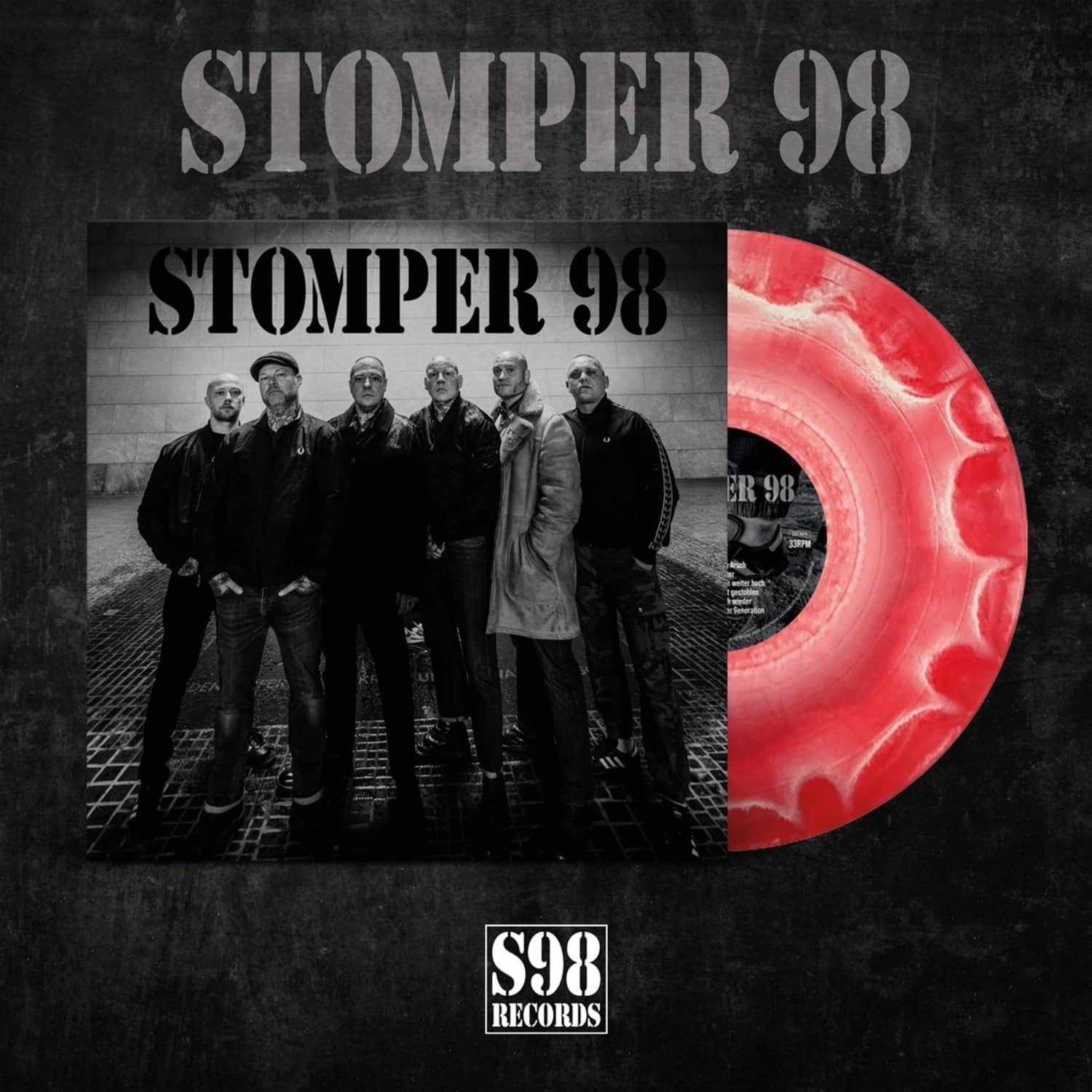 Stomper 98 - STOMPER 98 - VINYL RED WHITE SWIRL 180G 