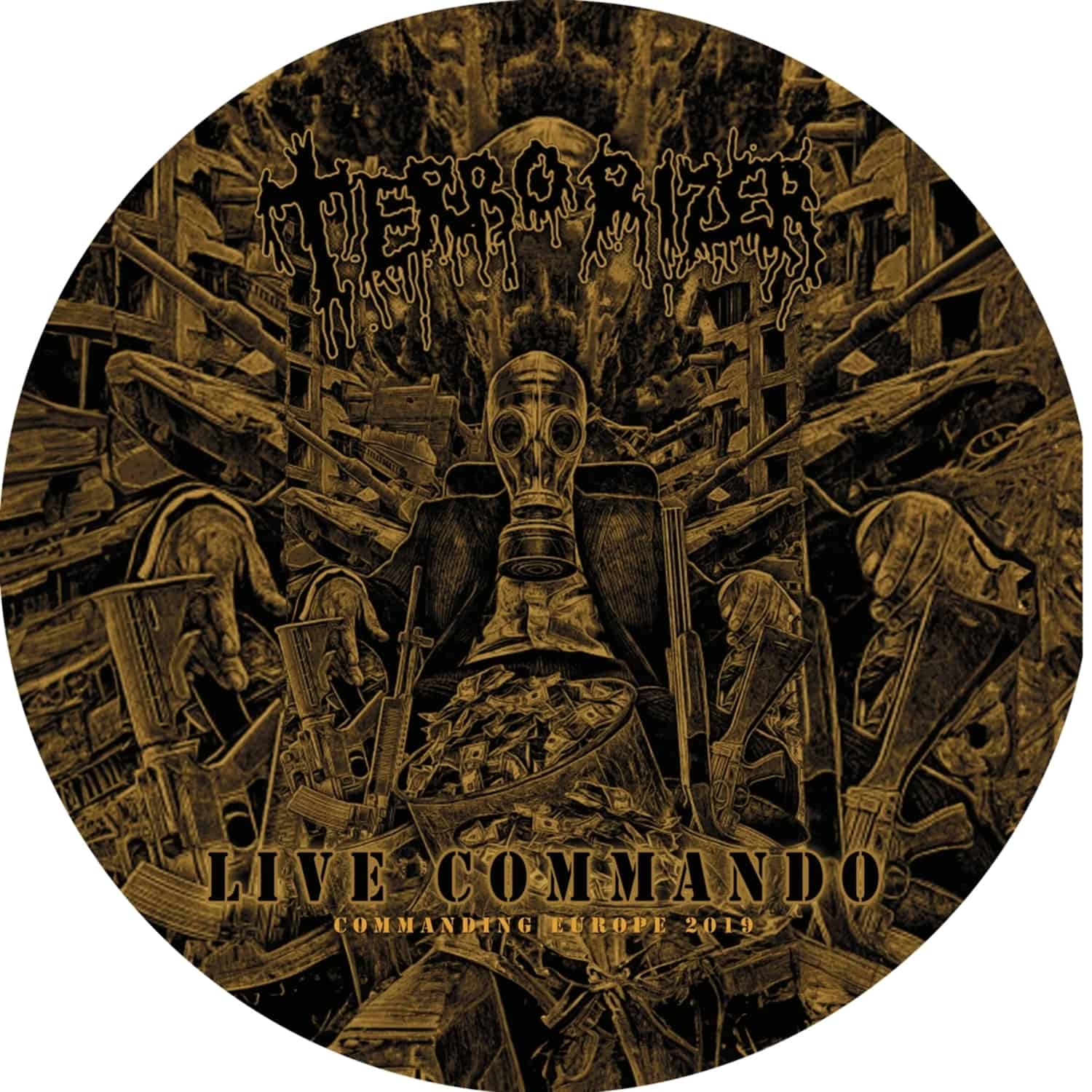 Terrorizer - LIVE COMMANDO / PIC. LP 