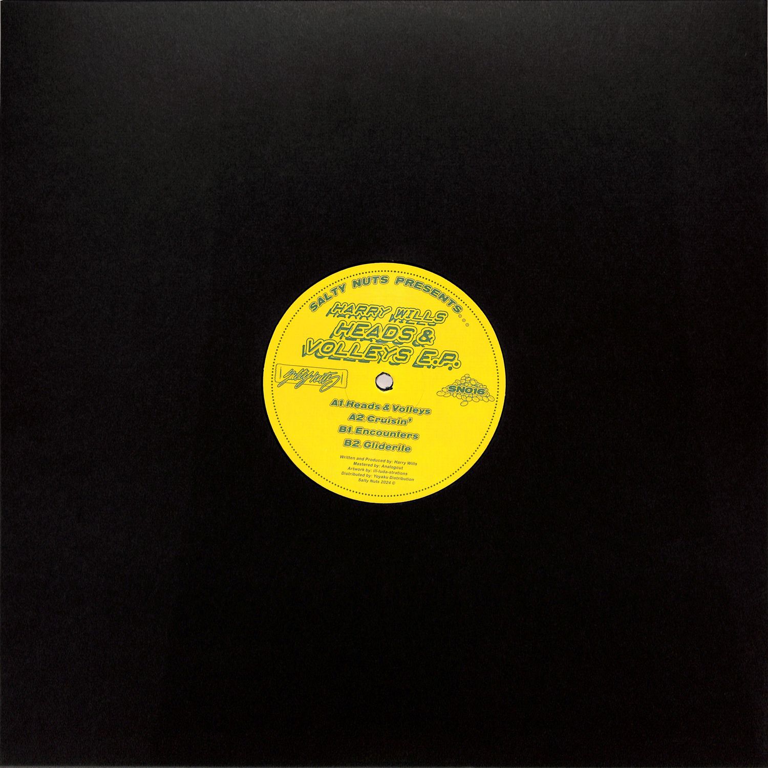 Harry Wills - HEADS & VOLLEYS EP