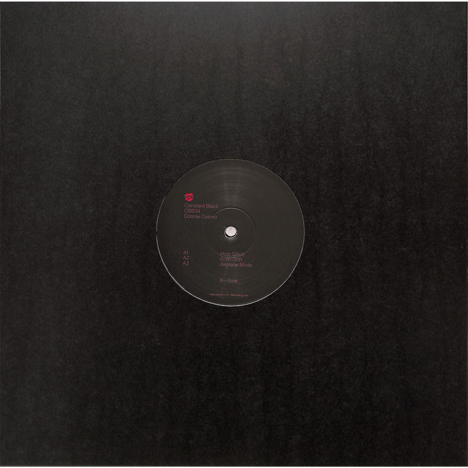 Donnie Cosmo / Pascal Benjamin - CONSTANT BLACK 34