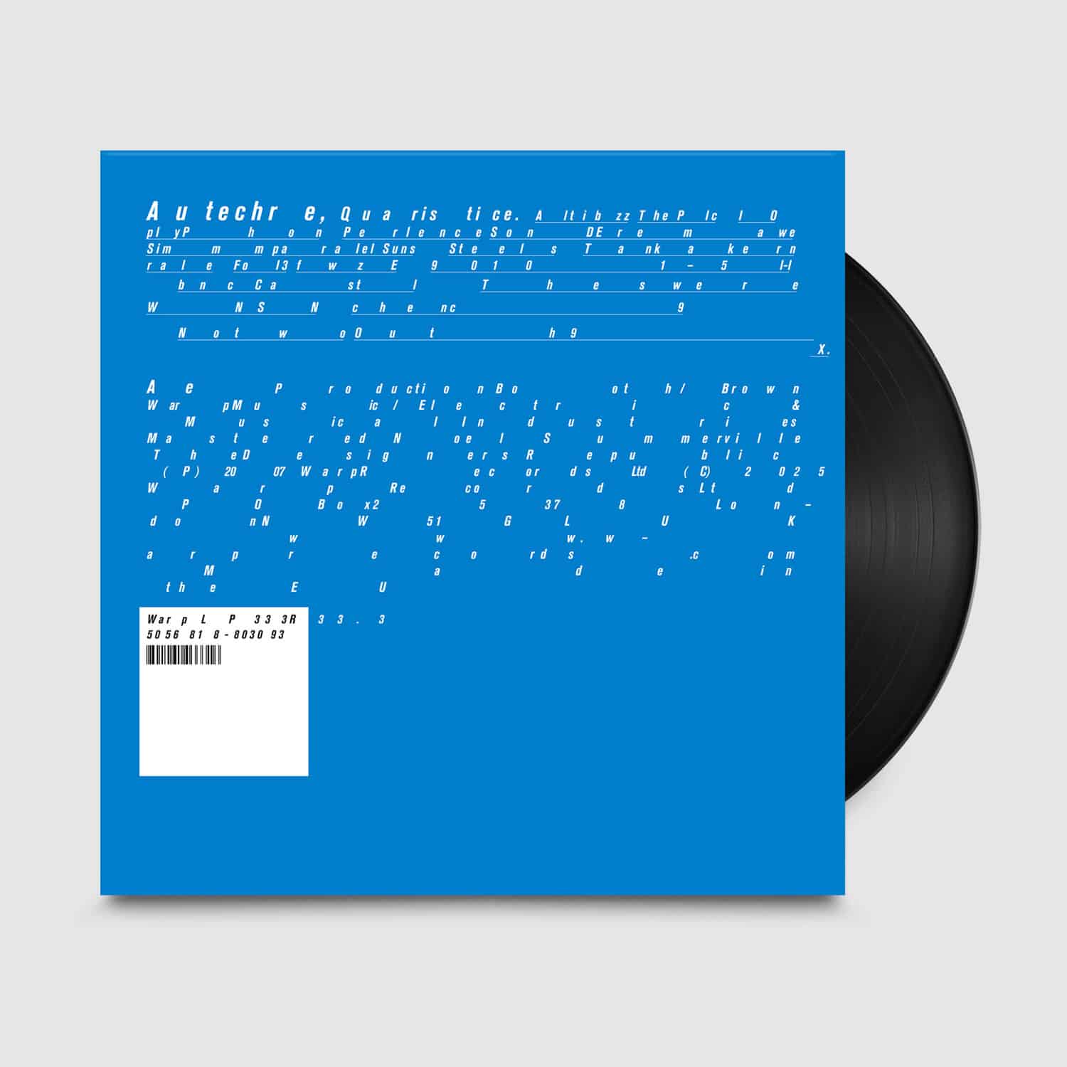 Autechre - QUARISTICE 