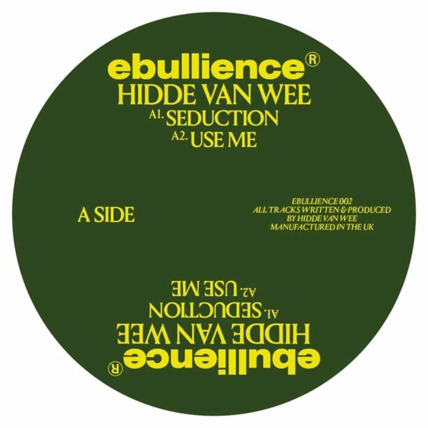 Hidde Van Wee - EBULLIENCE 002