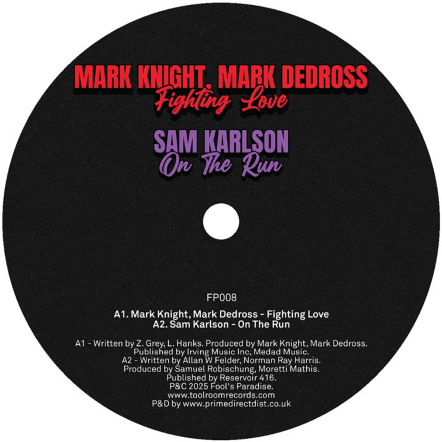 Mark Knight / Mark Dedross / Sam Karlson / Alex Preston... - FOOLS PARADISE SAMPLER VOL. 6