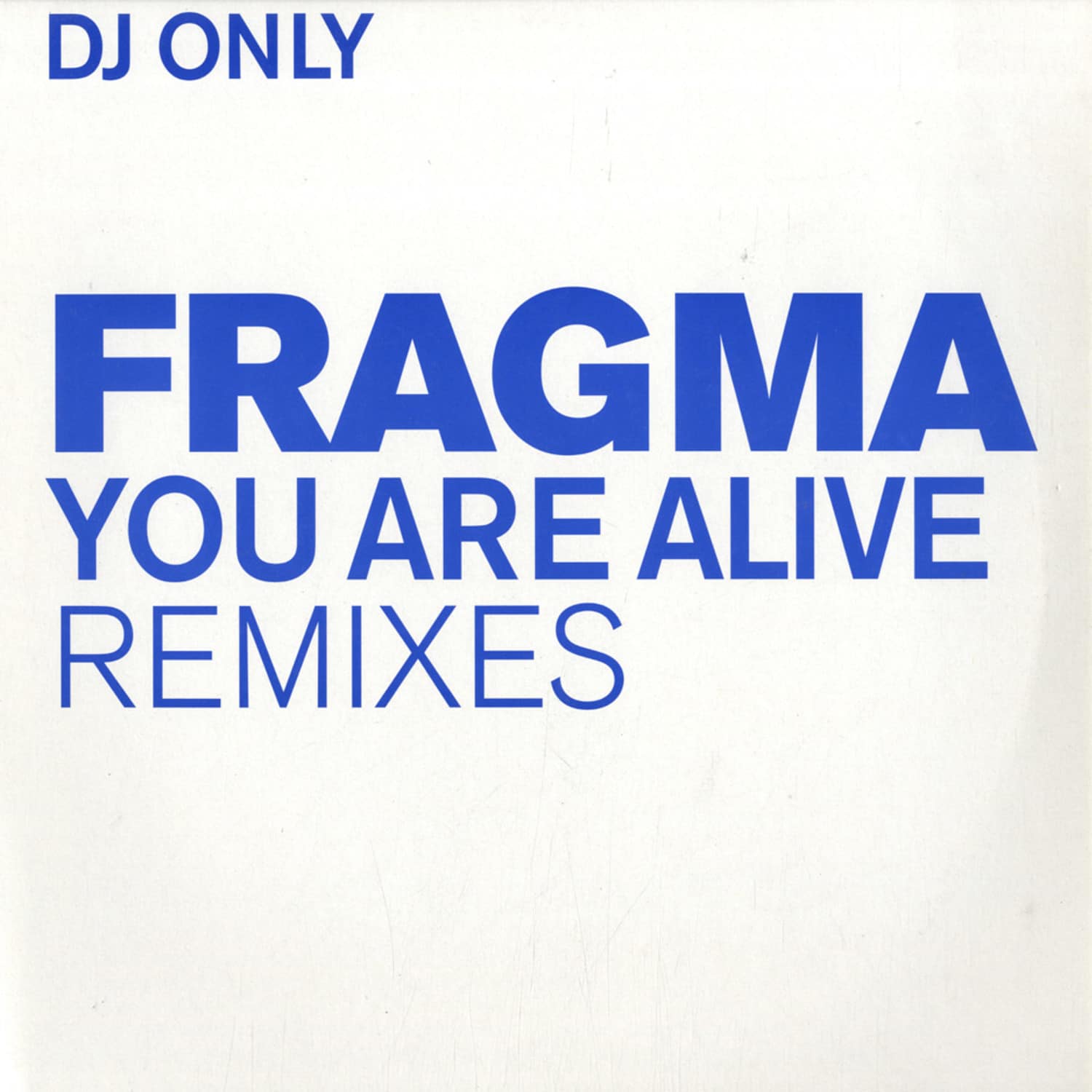 2nd Hand_Fragma - You are alive Rmx
