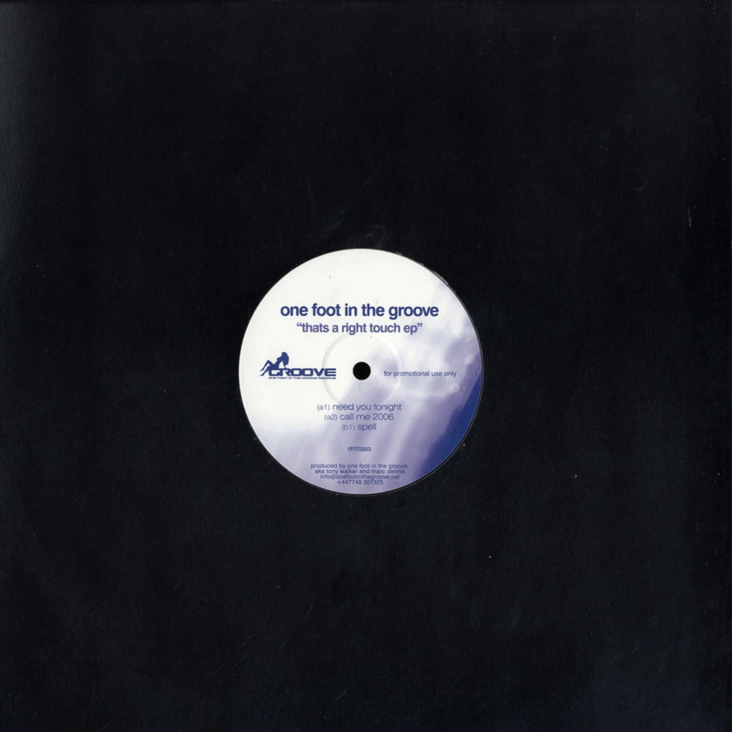 One Foot In The Groove - THATS A RIGHT TOUCH