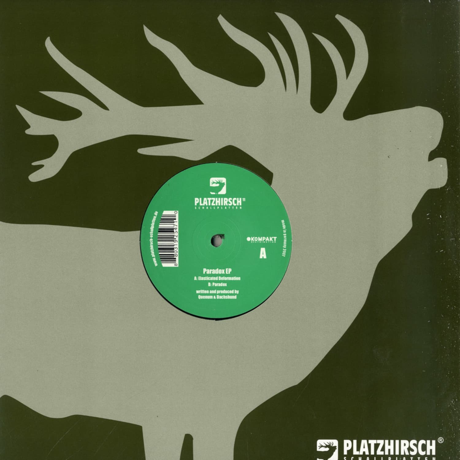 Quenum Und Dachshund - PARADOX EP