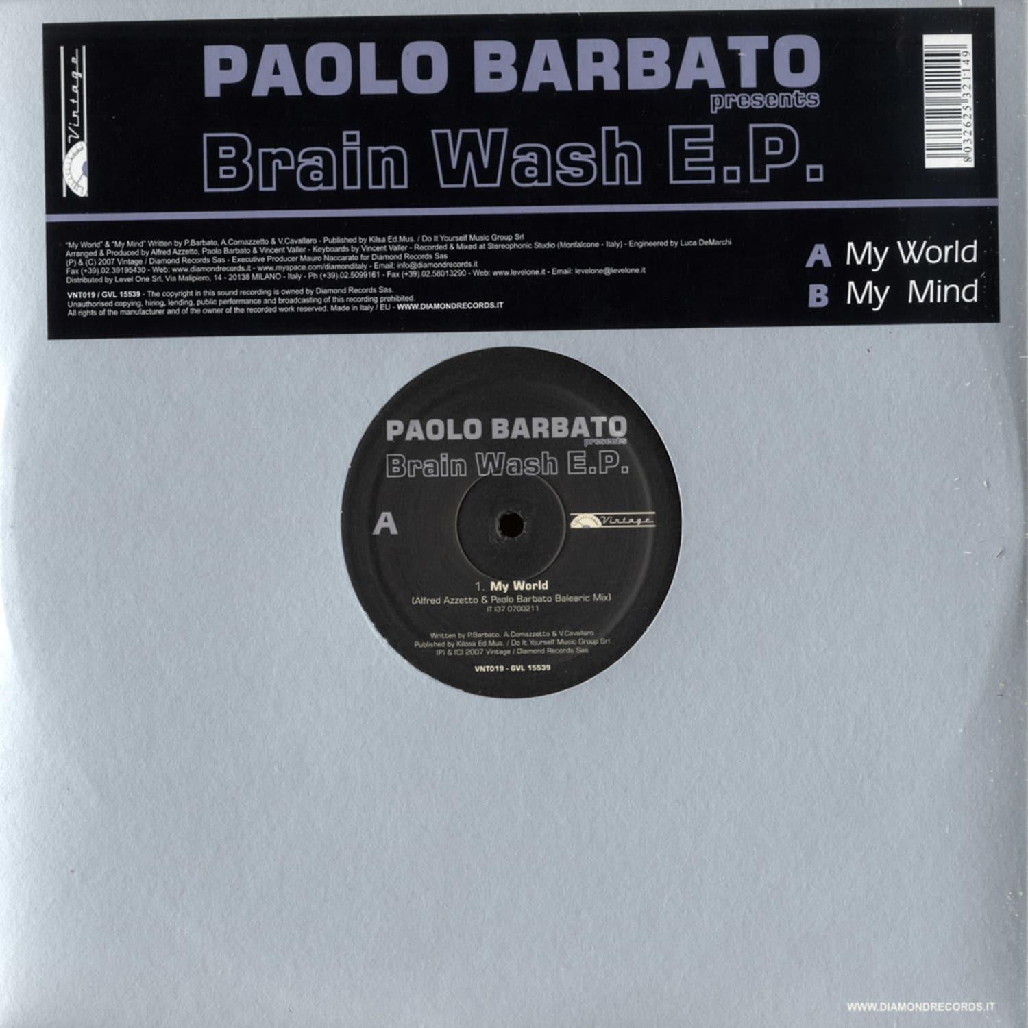 Paolo Barbato - BRAIN WASH E.P.