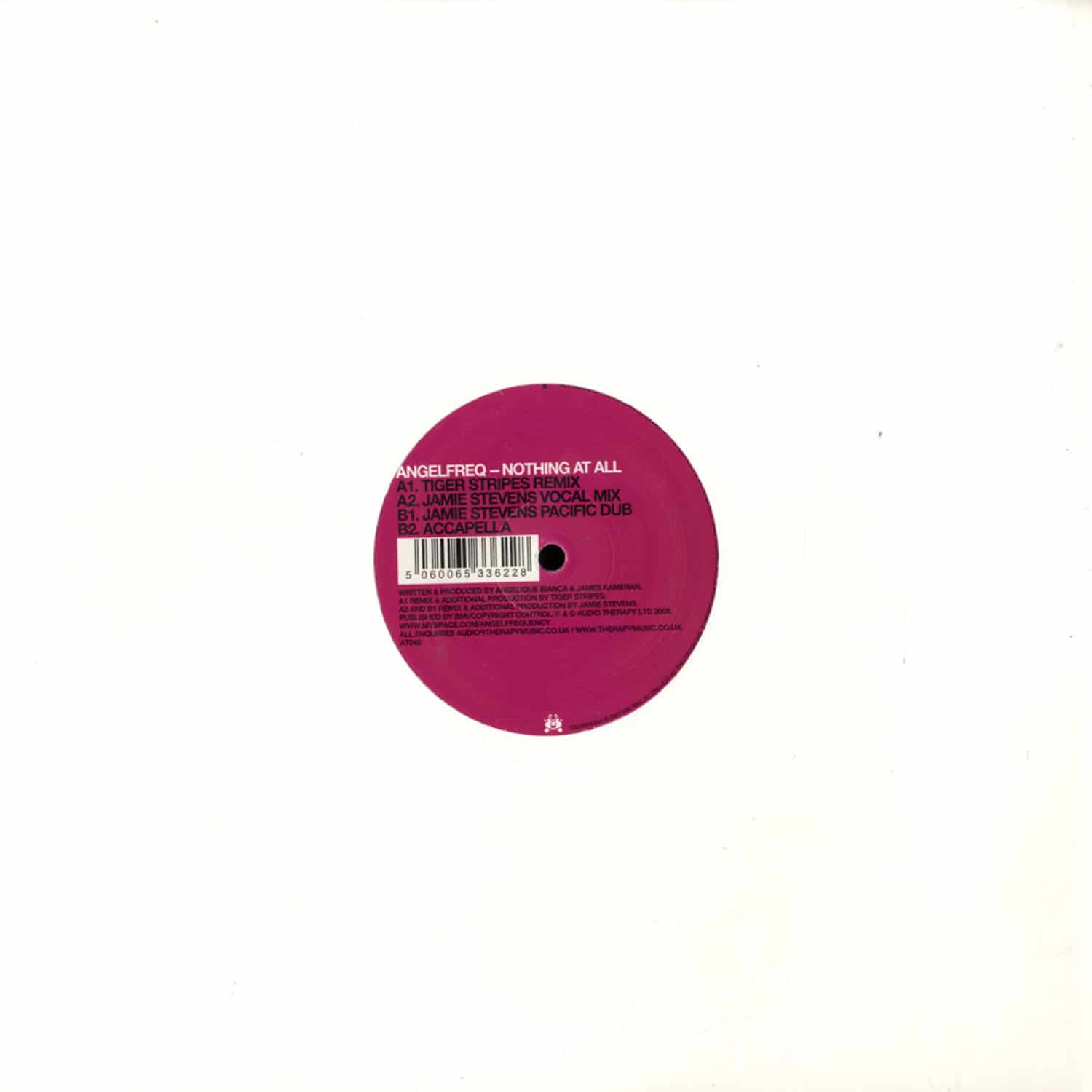 Angelfreq - NOTHING AT ALL / TIGER STRIPES RMX