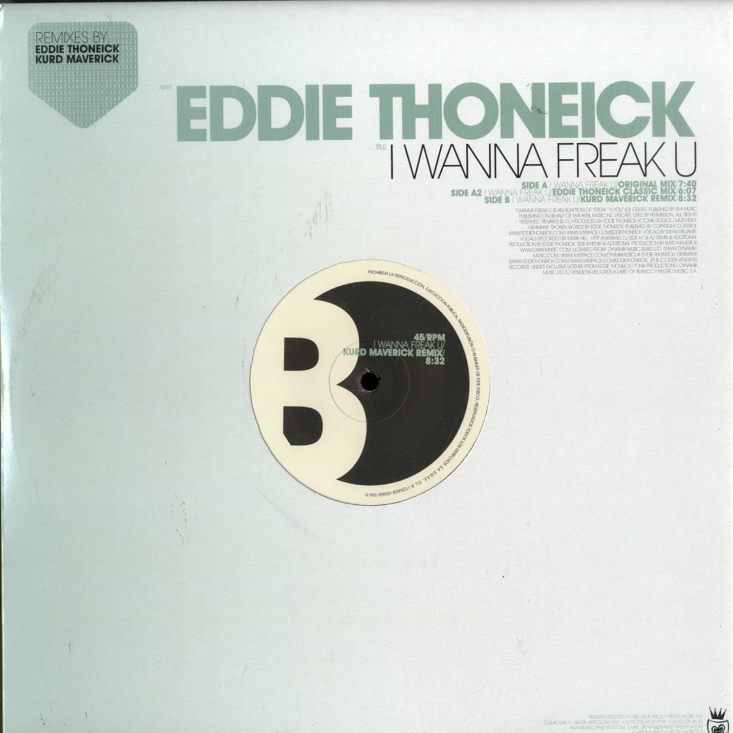 Eddie Thoneick - I WANNA FREAK U