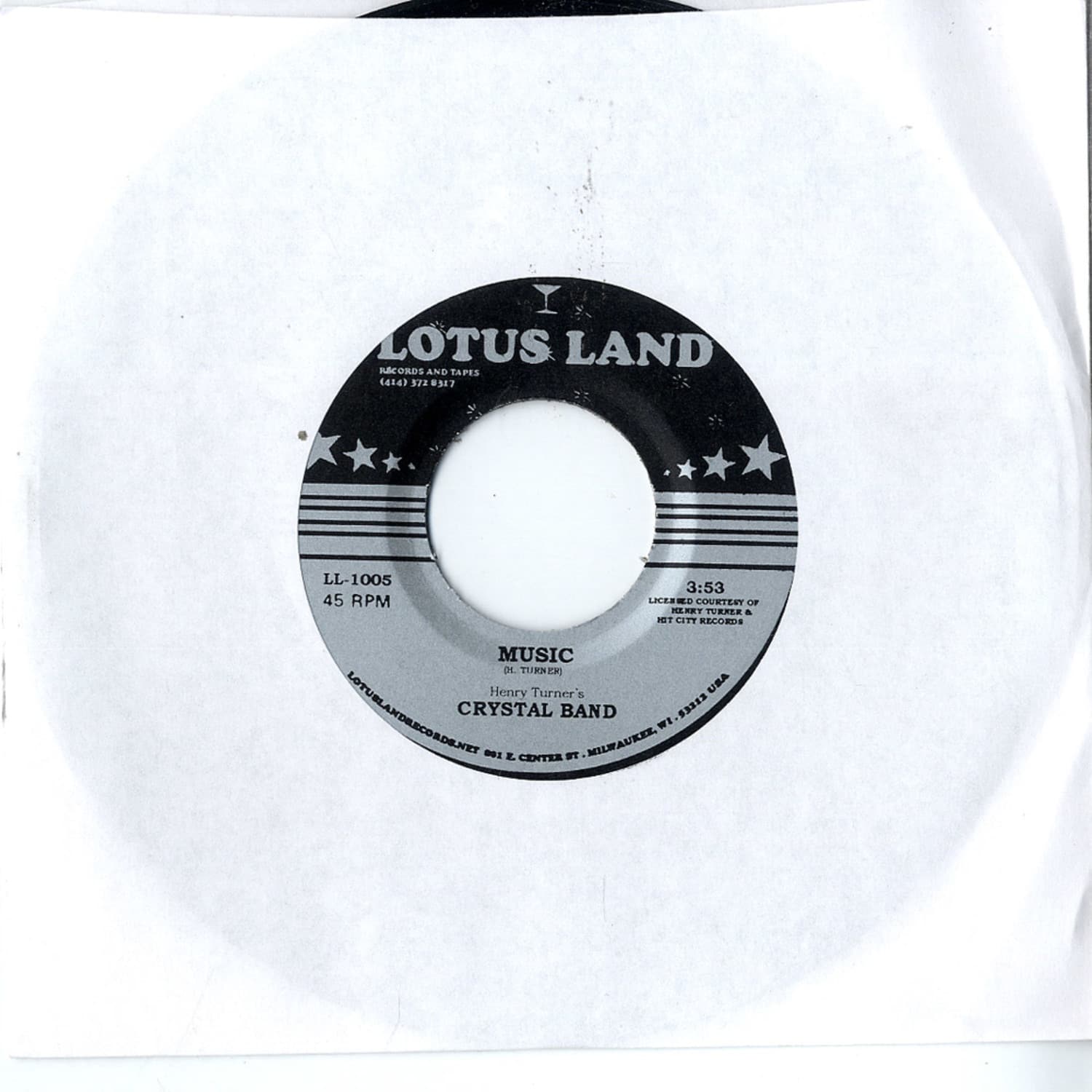 Henry Turners Crystal Band - MUSIC