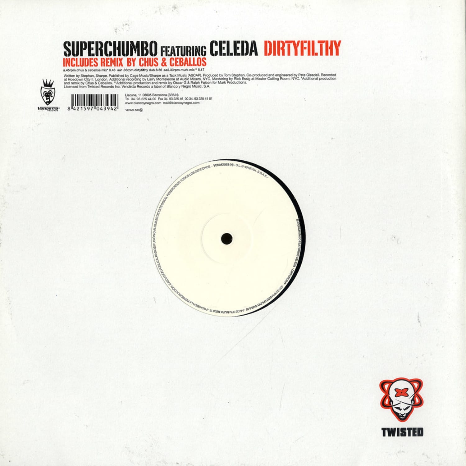 Superchumbo feat Celeda - DIRTYFILTHY