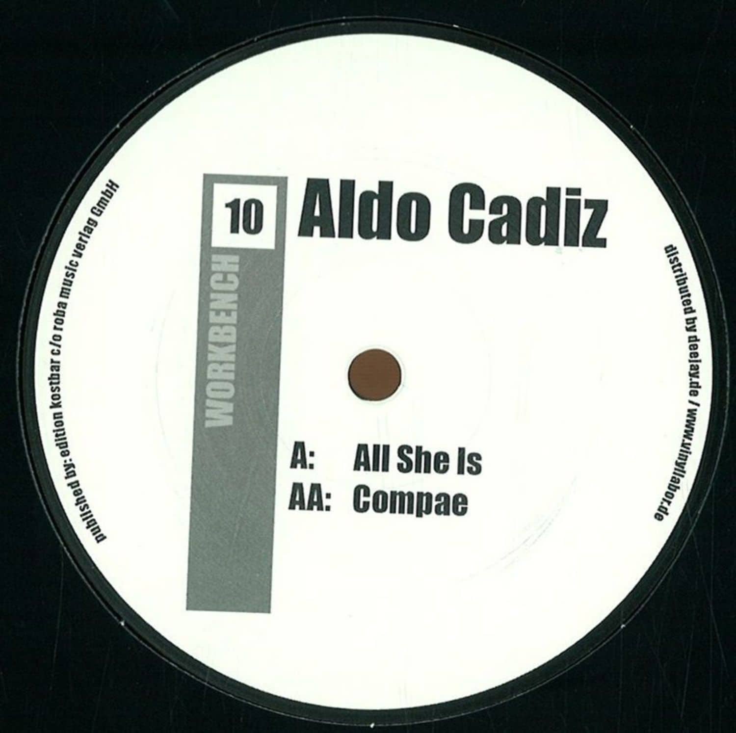 Aldo Cadiz - ALL SHE IS / COMPAE