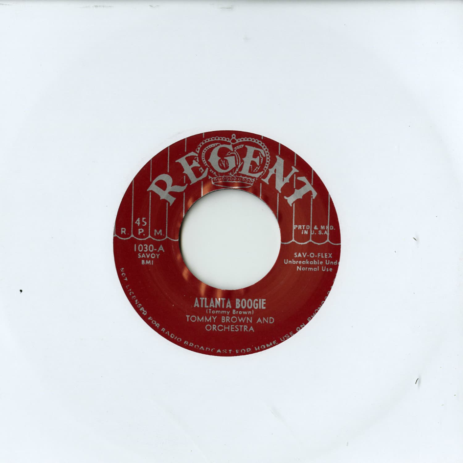Tommy Brown - ATLANTA BOOGIE 