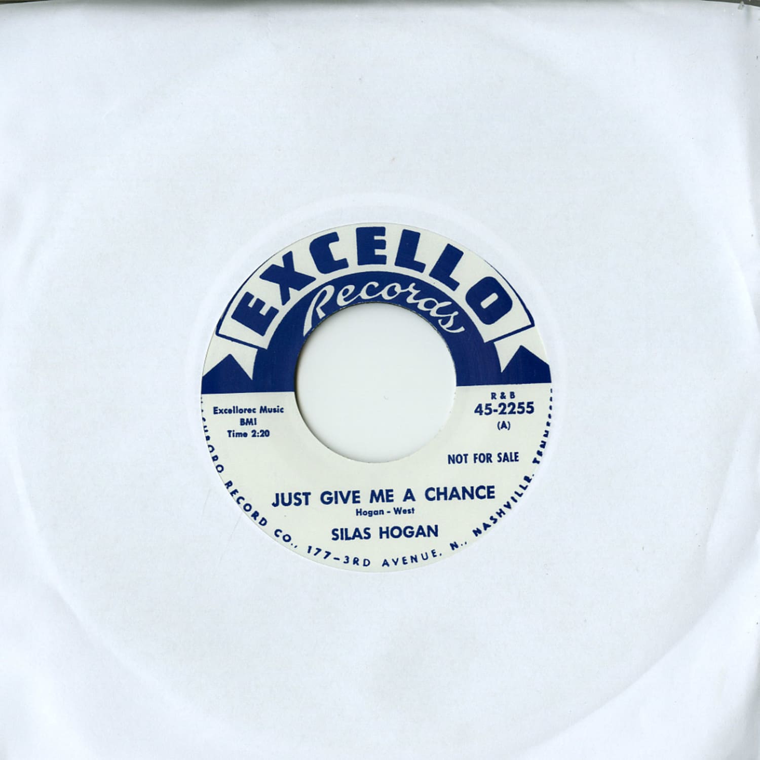 Silas Hogan / Al Garner - JUST GIVE ME A CHANCE / YOU MUST BE CRAZY 