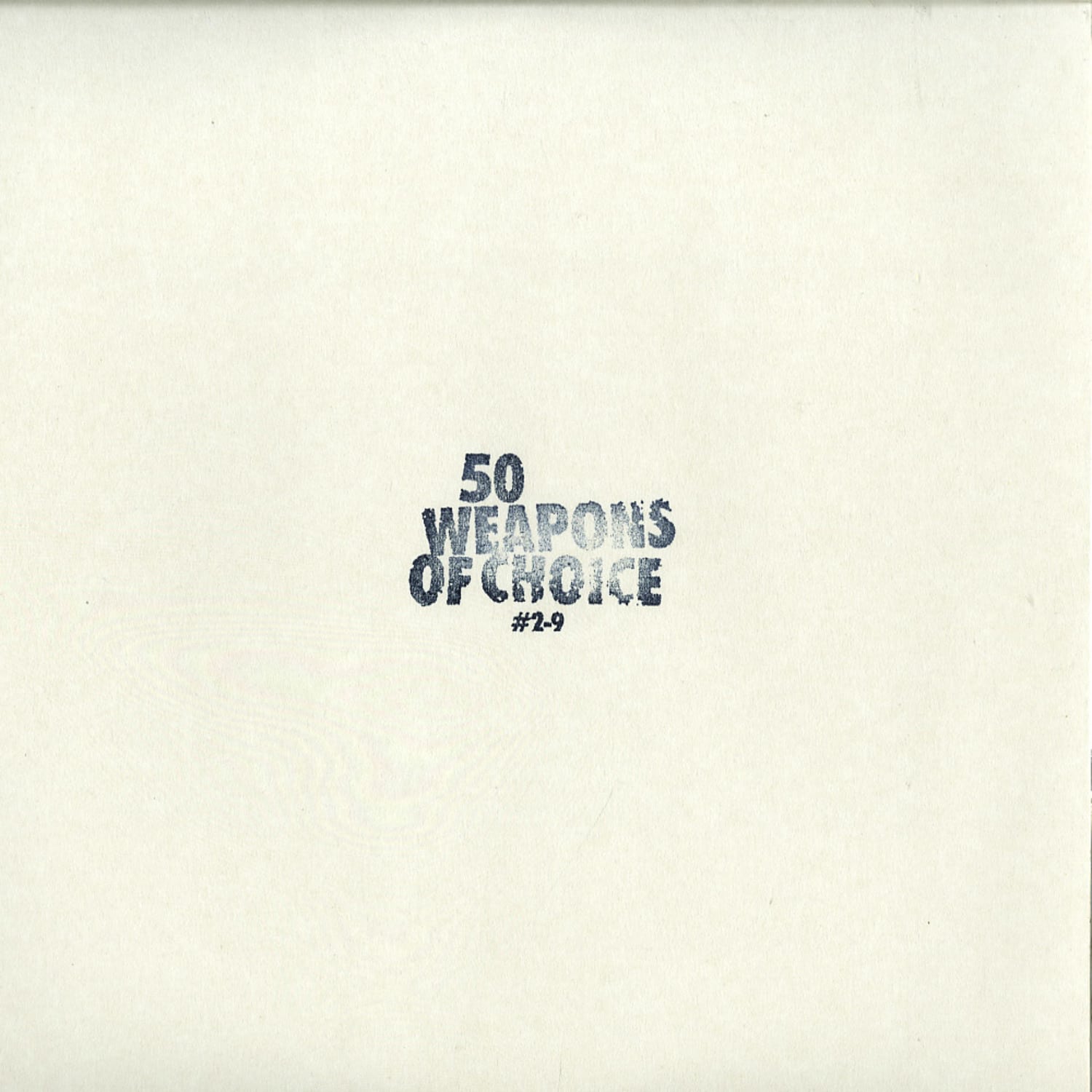 Moderat / Modeselektor - 50 WEAPONS OF CHOICE NO. 02-09