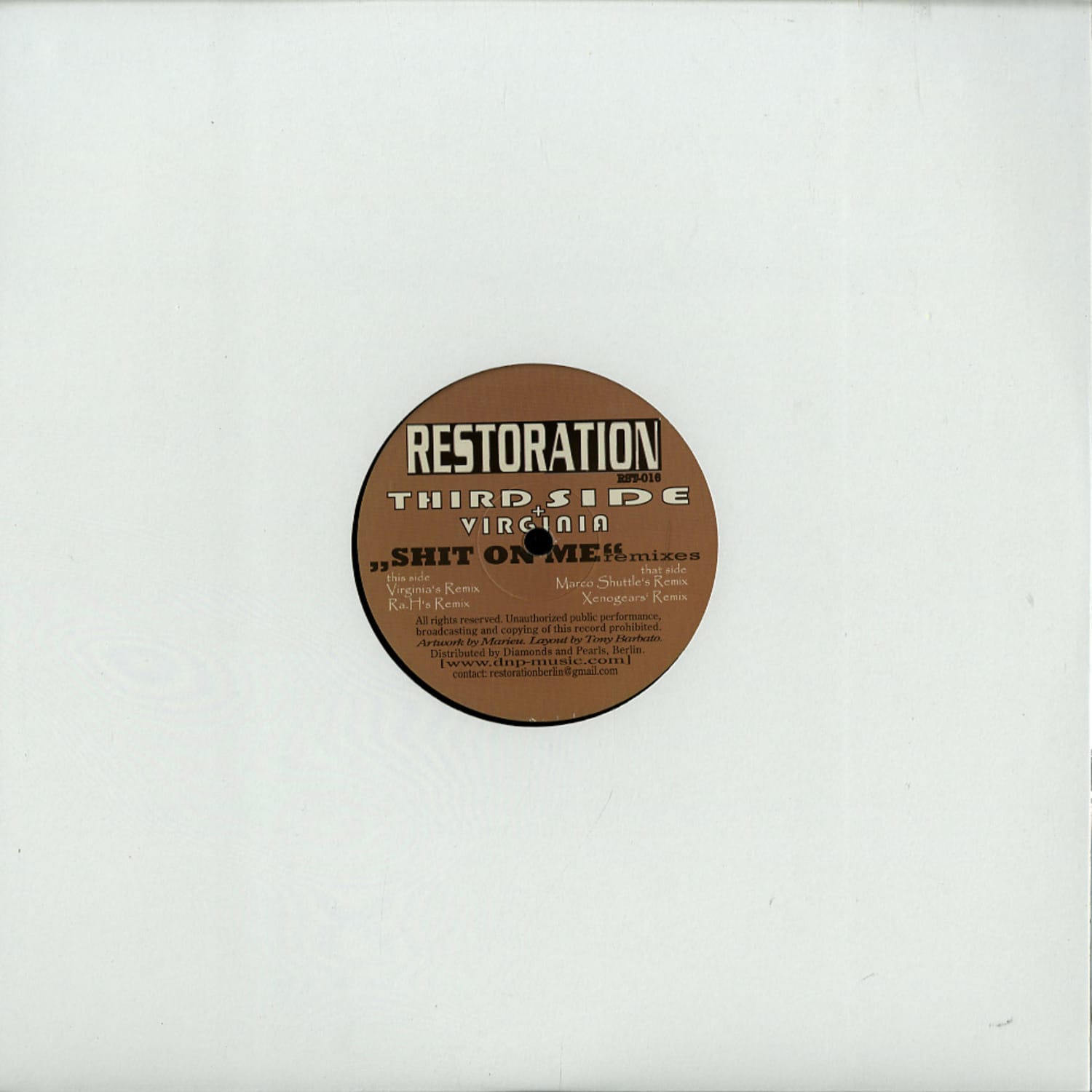 Third Side & Virginia - SHIT ON ME REMIXES