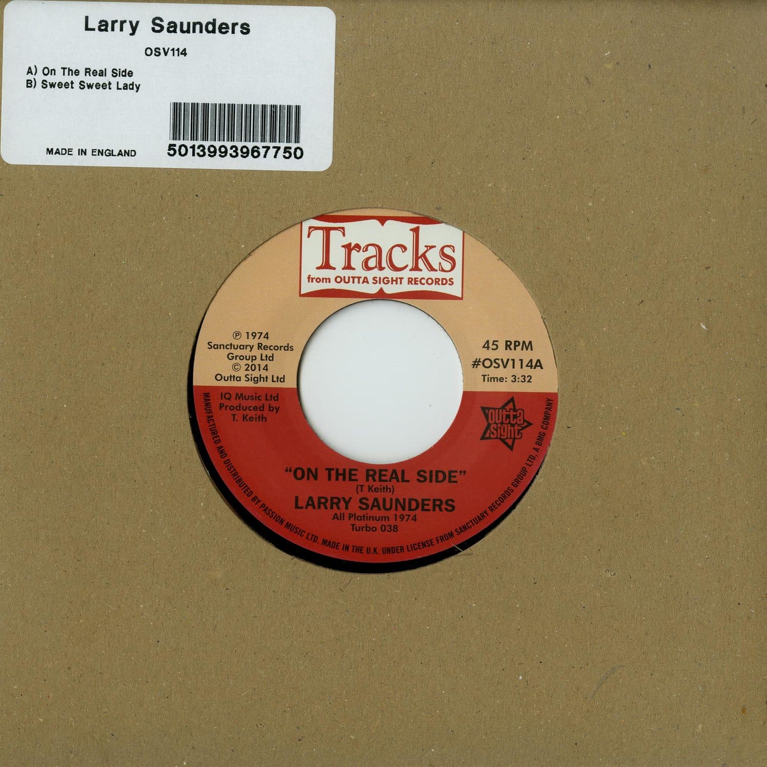 Larry Saunders - ON THE REAL SIDE 