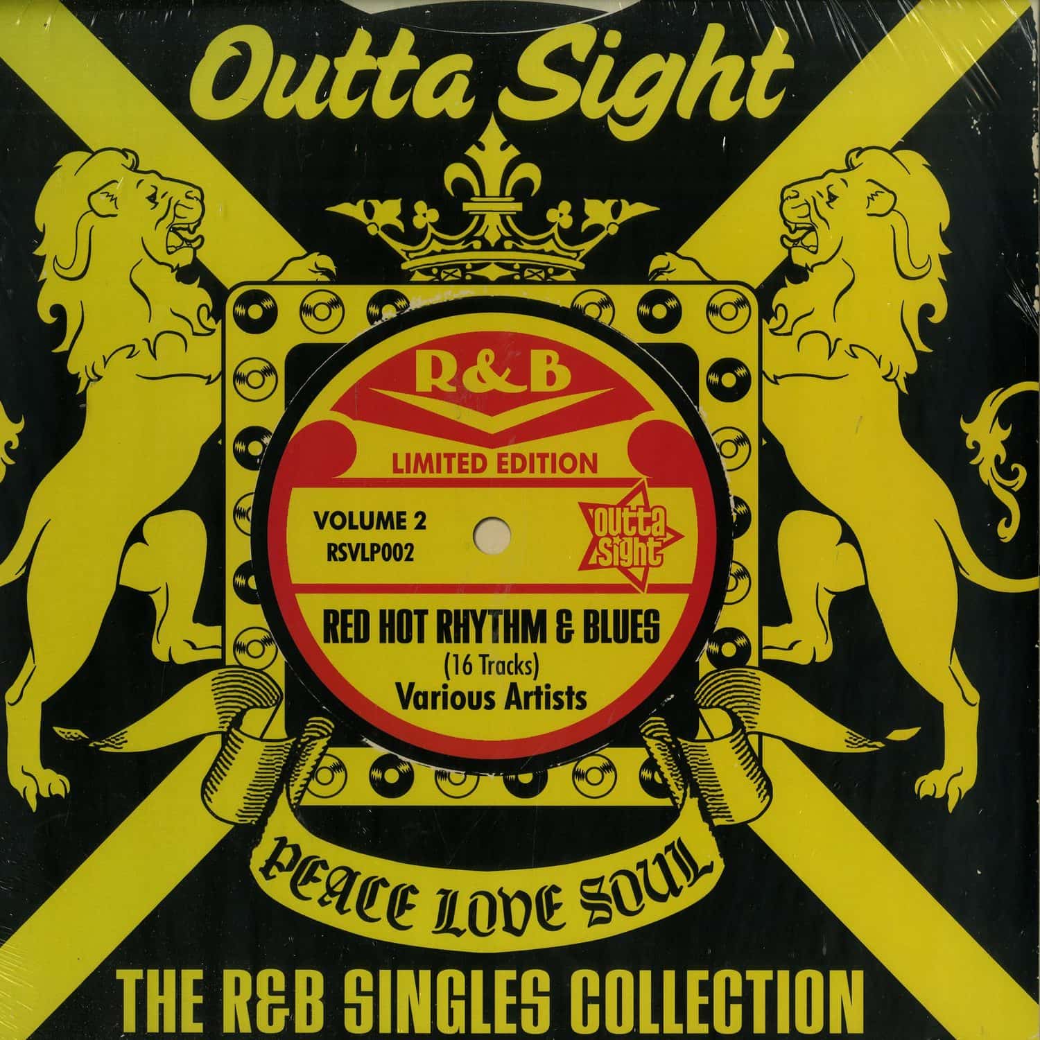 Various Artists - THE R&B SINGLES COLLECTION LP VOL.2 