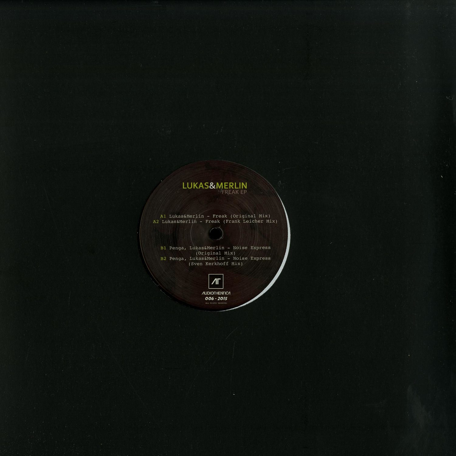 Lukas Merlin - FREAK EP