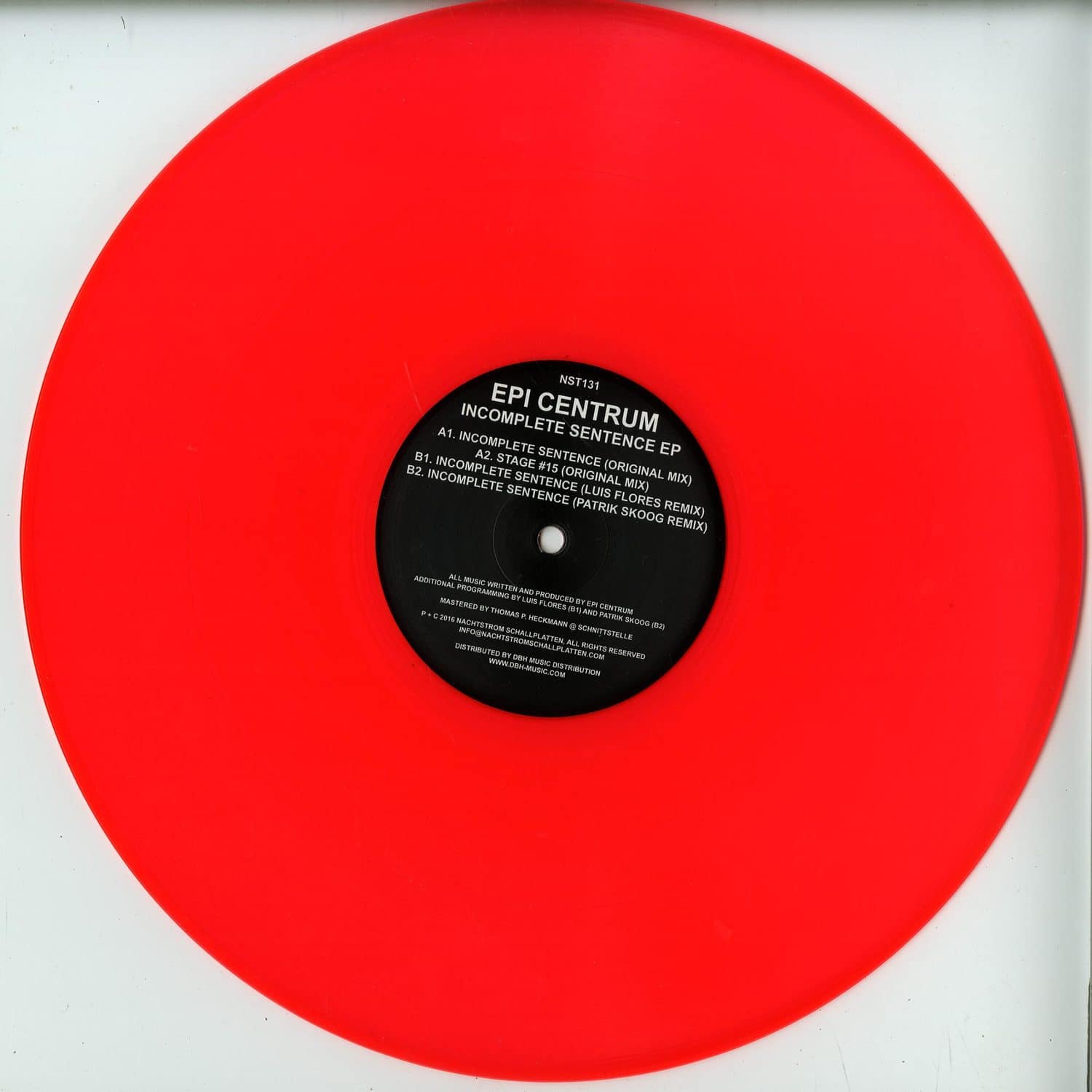 Epi Centrum - INCOMPLETE SENTENCE EP