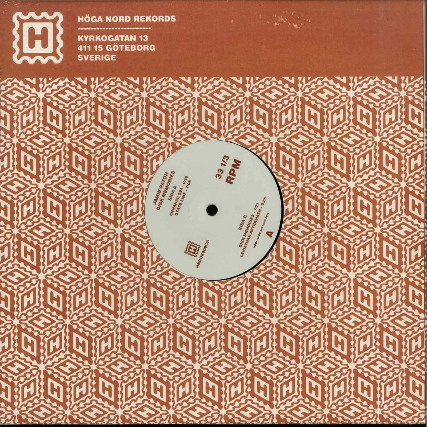 Jamie Paton - DISK MEMORIES