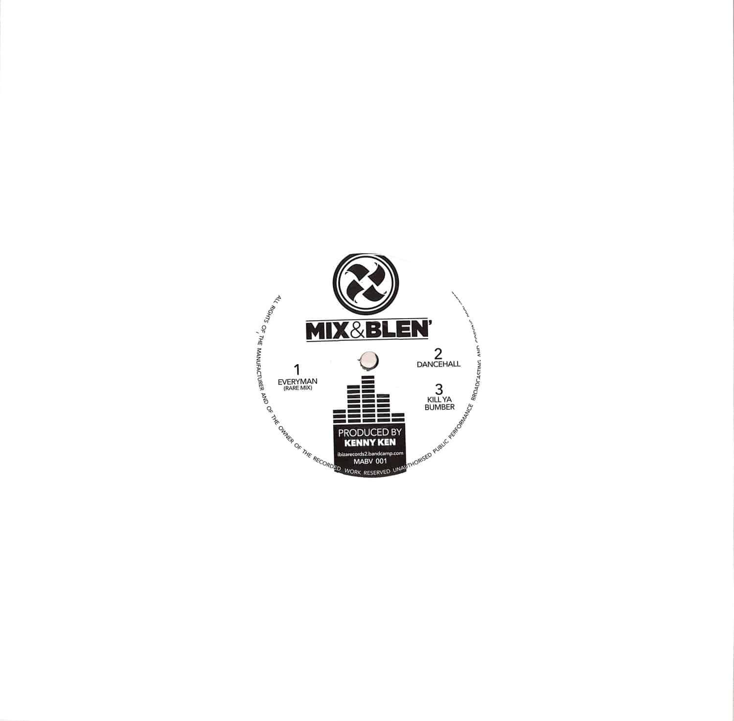 Kenny Ken - MIX AND BLEN VINYL SERIES 1