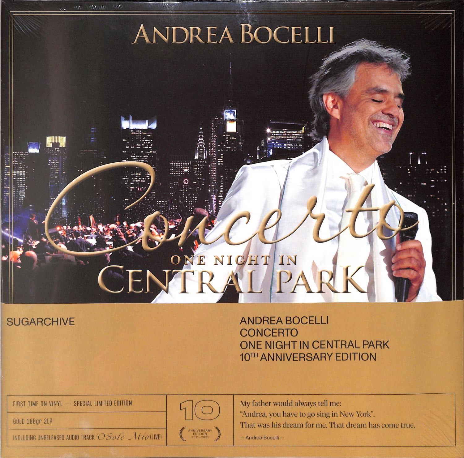 Andrea Bocelli - ONE NIGHT IN CENTRAL PARK 
