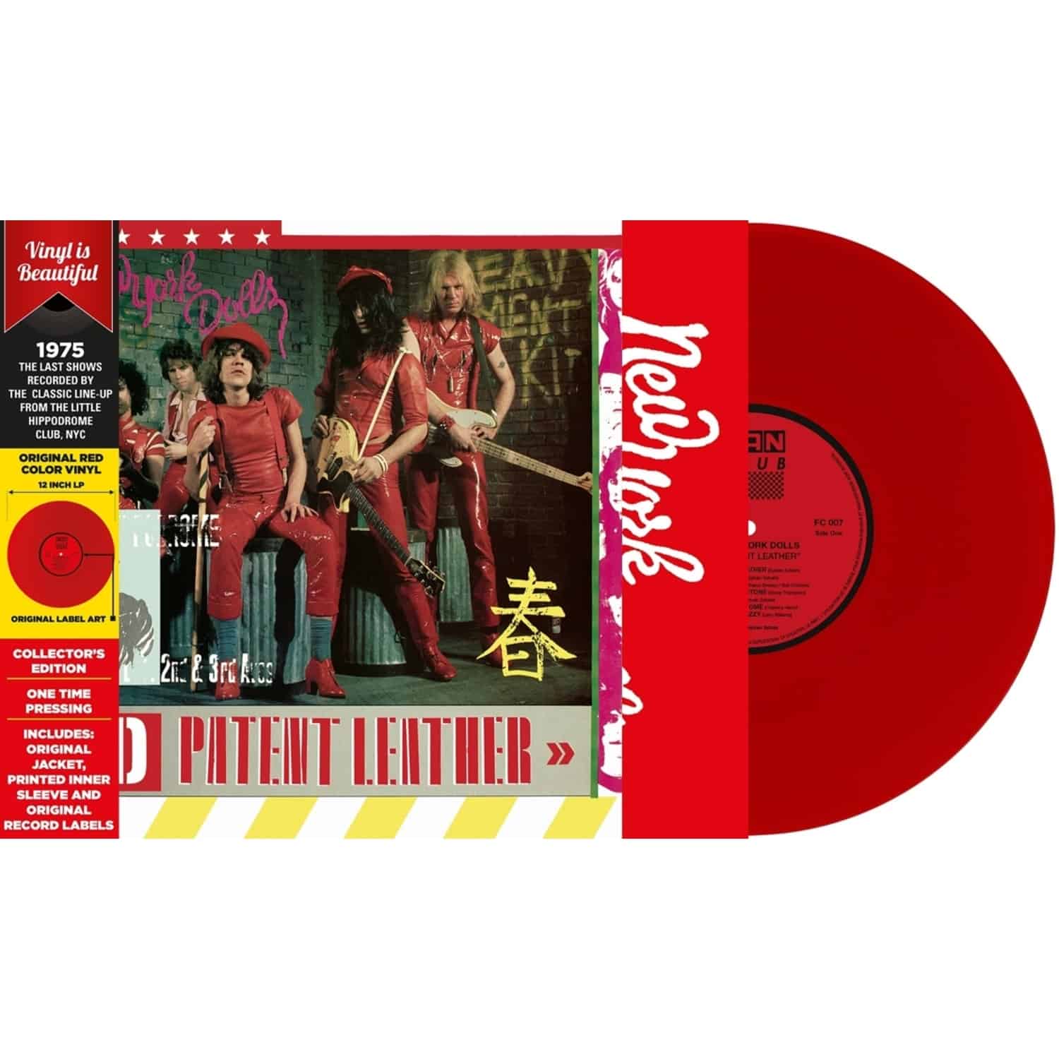 New York Dolls - RED PATENT LEATHER 