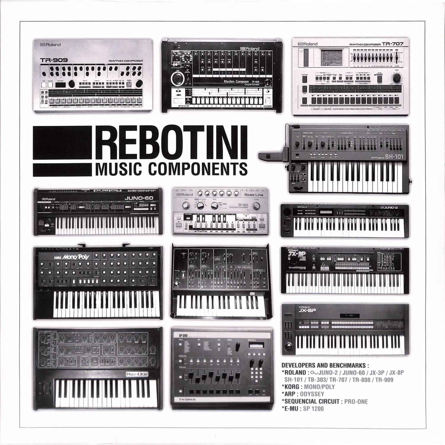 Arnaud Rebotini - MUSIC COMPONENTS 