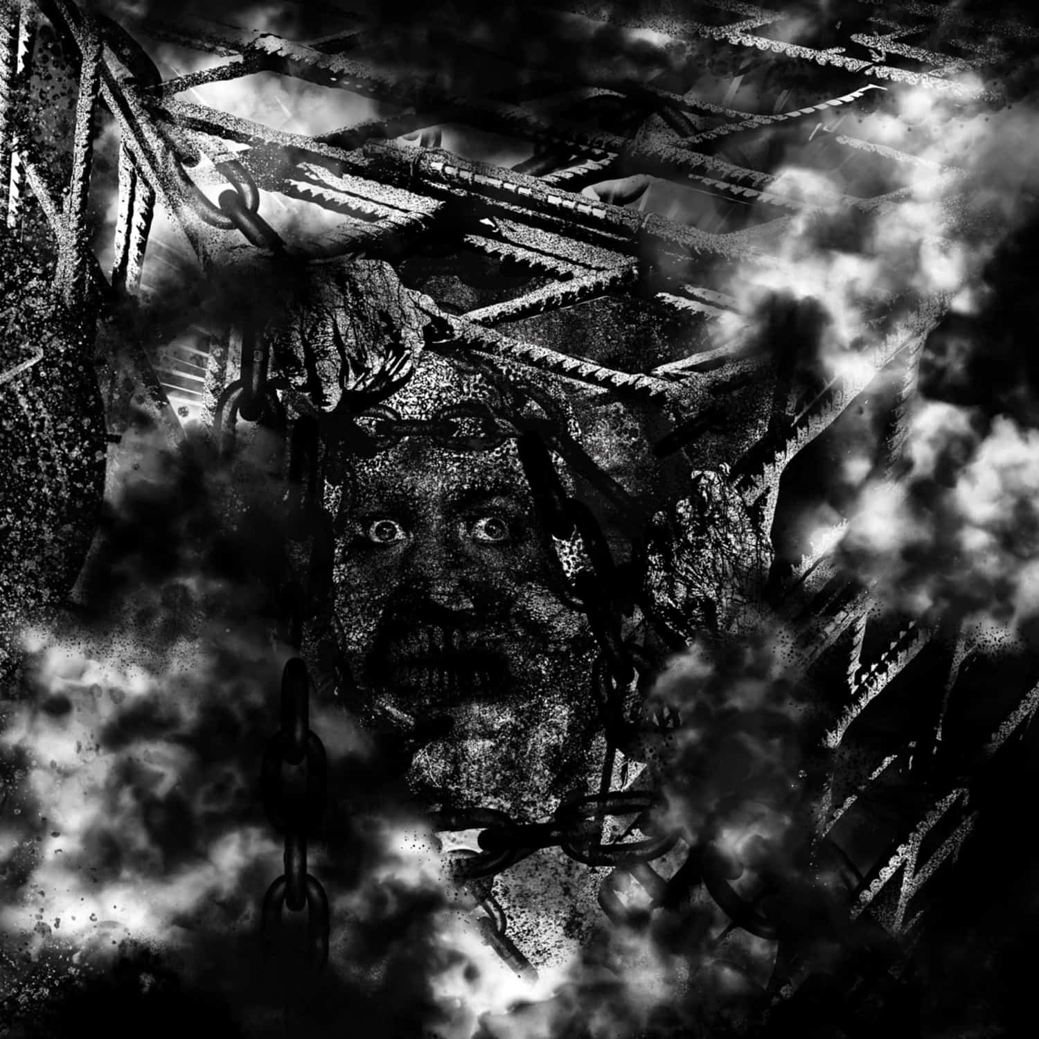 Full Of Hell / Primitive Man - SUFFOCATING HALLUCINATION 